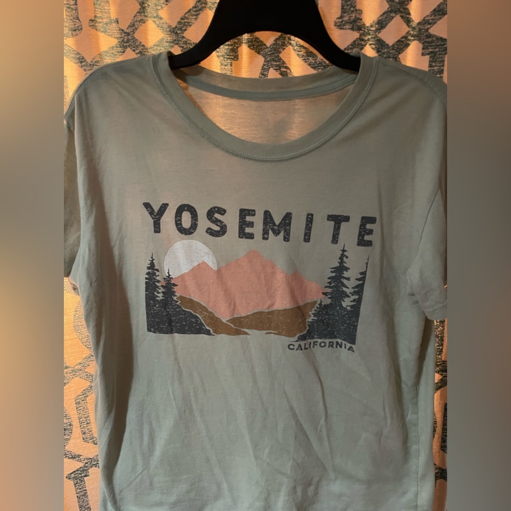 Target Green Yosemite Graphic Tee